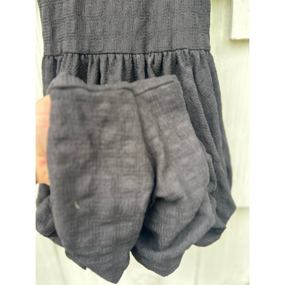 Cider Ruffle Ruched Square Neck Romper M‎ - Picture 8 of 9